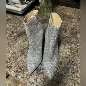 Betsey Johnson Cady Rhinestone Boots